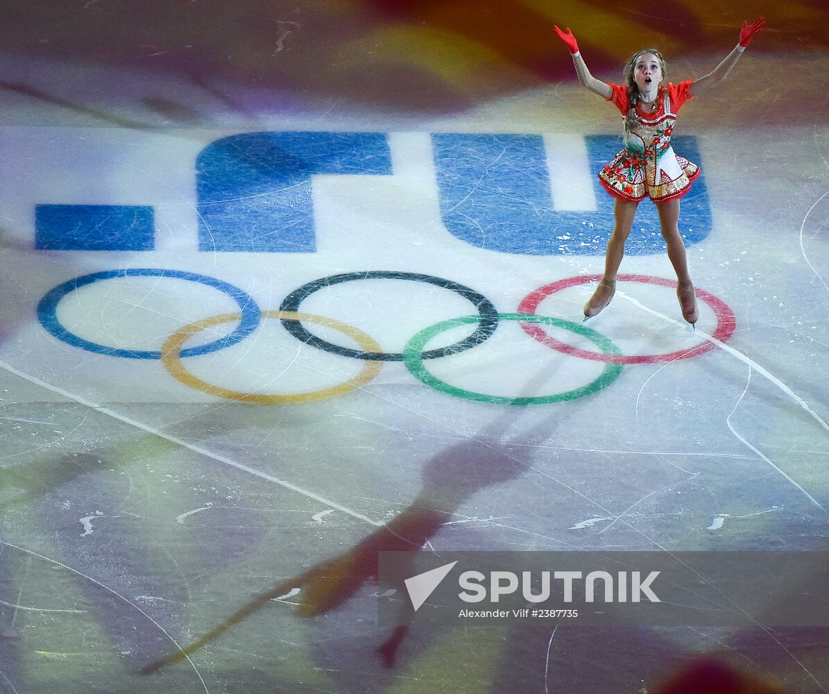 2014 Winter Olympics. Figure skating. Gala exhibition