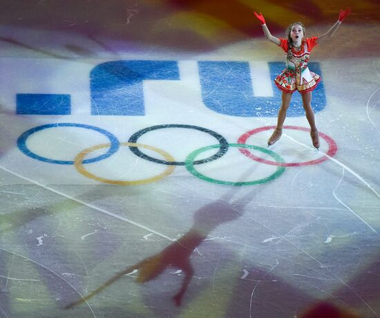 2014 Winter Olympics. Figure skating. Gala exhibition