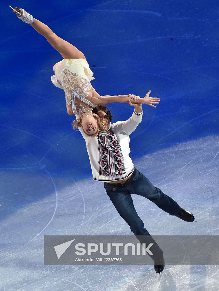 2014 Winter Olympics. Figure skating. Exhibition gala