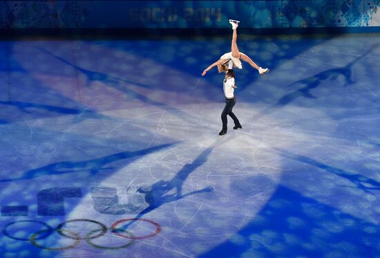 2014 Winter Olympics. Figure skating. Exhibition gala