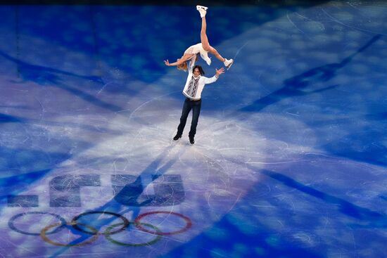 2014 Winter Olympics. Figure skating. Exhibition gala