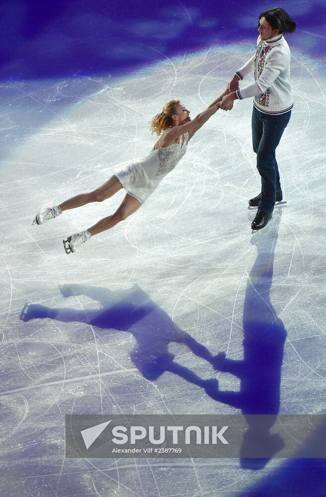 2014 Winter Olympics. Figure skating. Exhibition gala