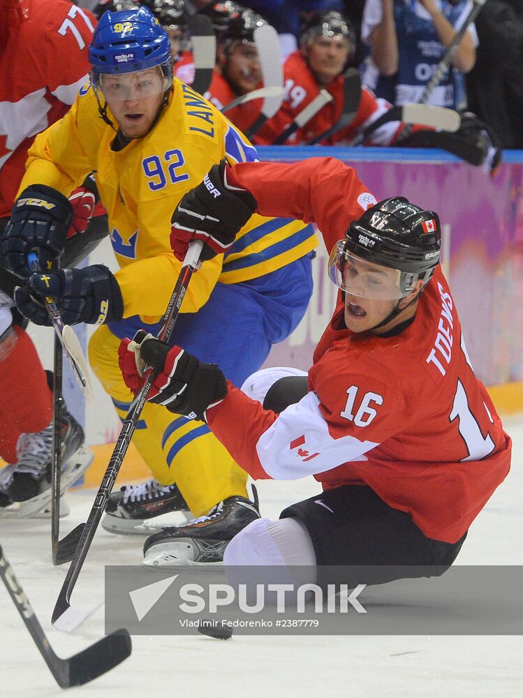 2014 Winter Olympics. Ice hockey. Men. Final