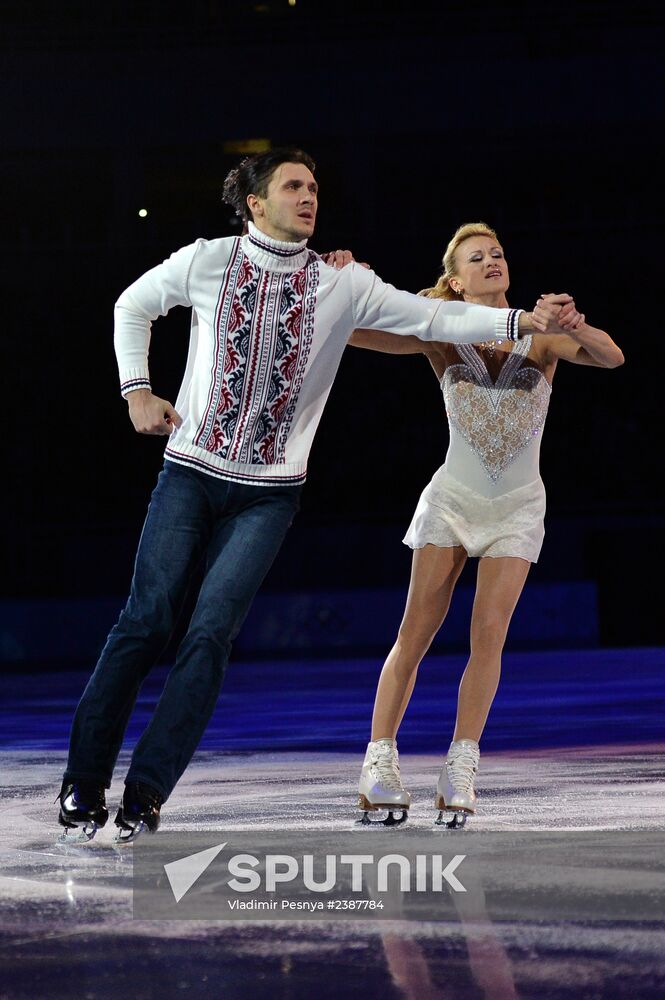 2014 Winter Olympics. Figure skating. Exhibition gala