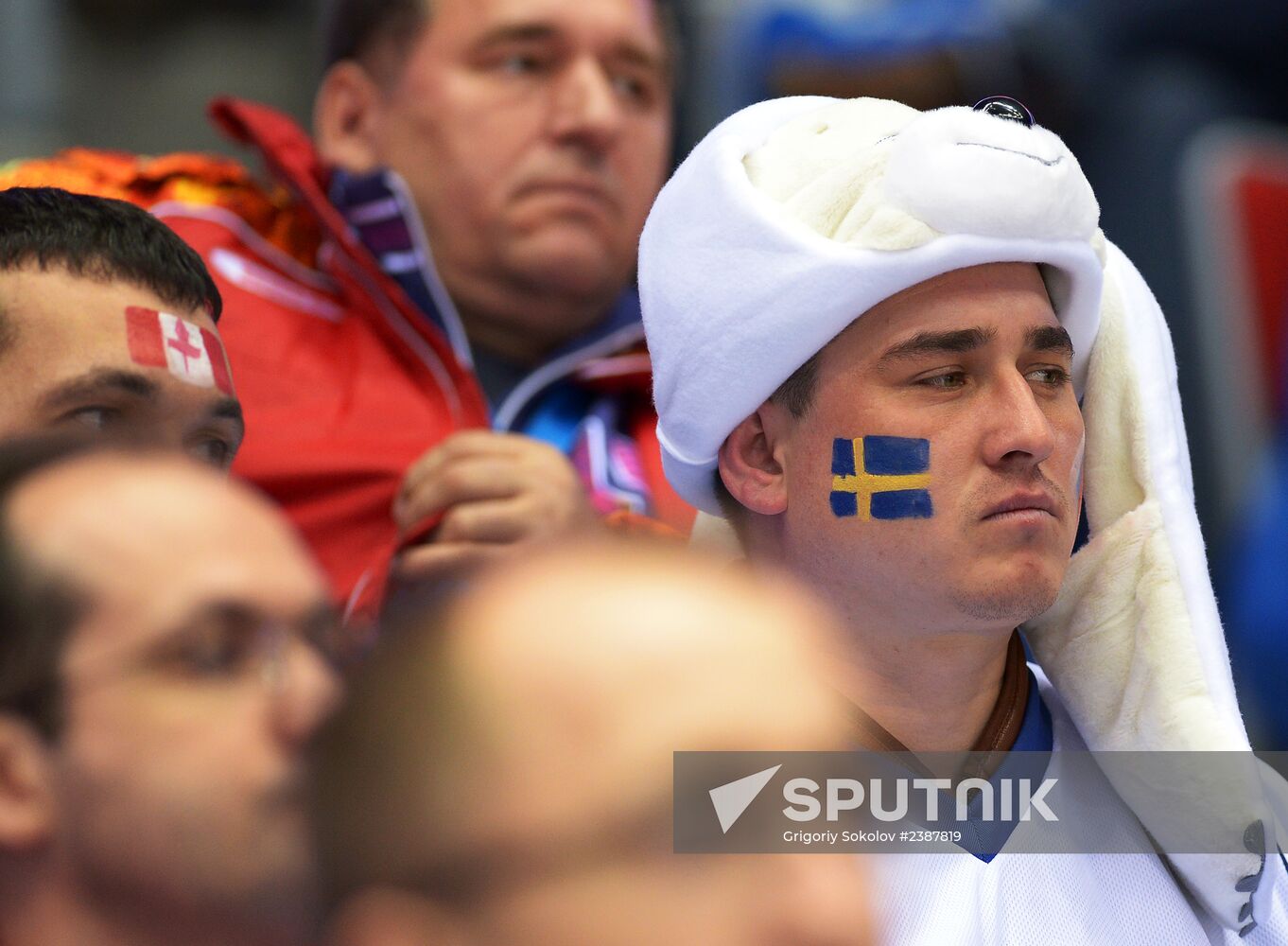 2014 Winter Olympics. Ice hockey. Men. Sweden vs. Canada. Finals