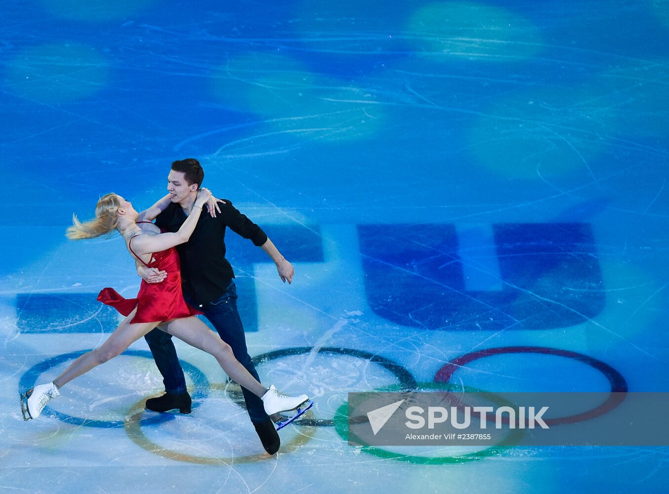 2014 Winter Olympics. Figure skating. Gala exhibition