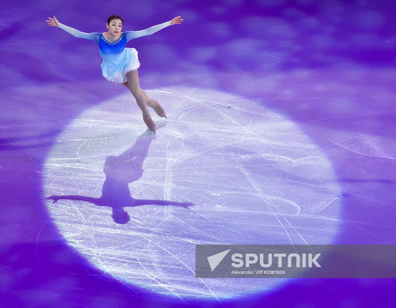 2014 Winter Olympics. Figure skating. Gala exhibition