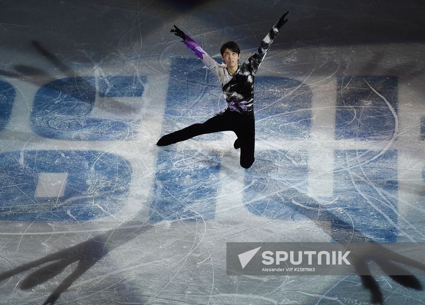 2014 Winter Olympics. Figure skating. Gala exhibition