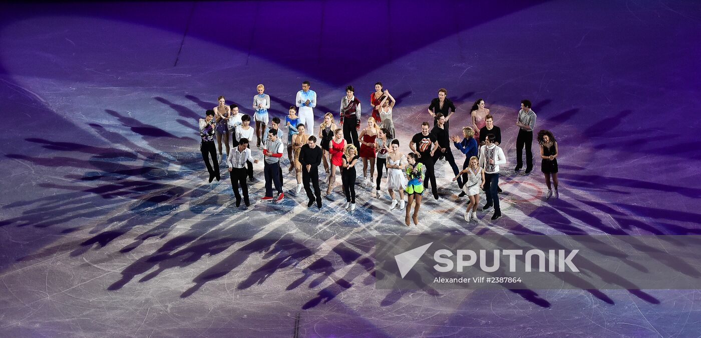 2014 Winter Olympics. Figure skating. Gala exhibition