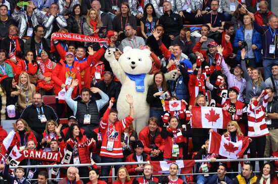 2014 Winter Olympics. Ice hockey. Men. Sweden vs. Canada. Finals