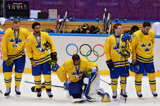 2014 Winter Olympics. Ice hockey. Men. Finals