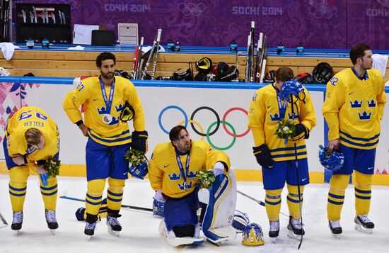 2014 Winter Olympics. Ice hockey. Men. Finals