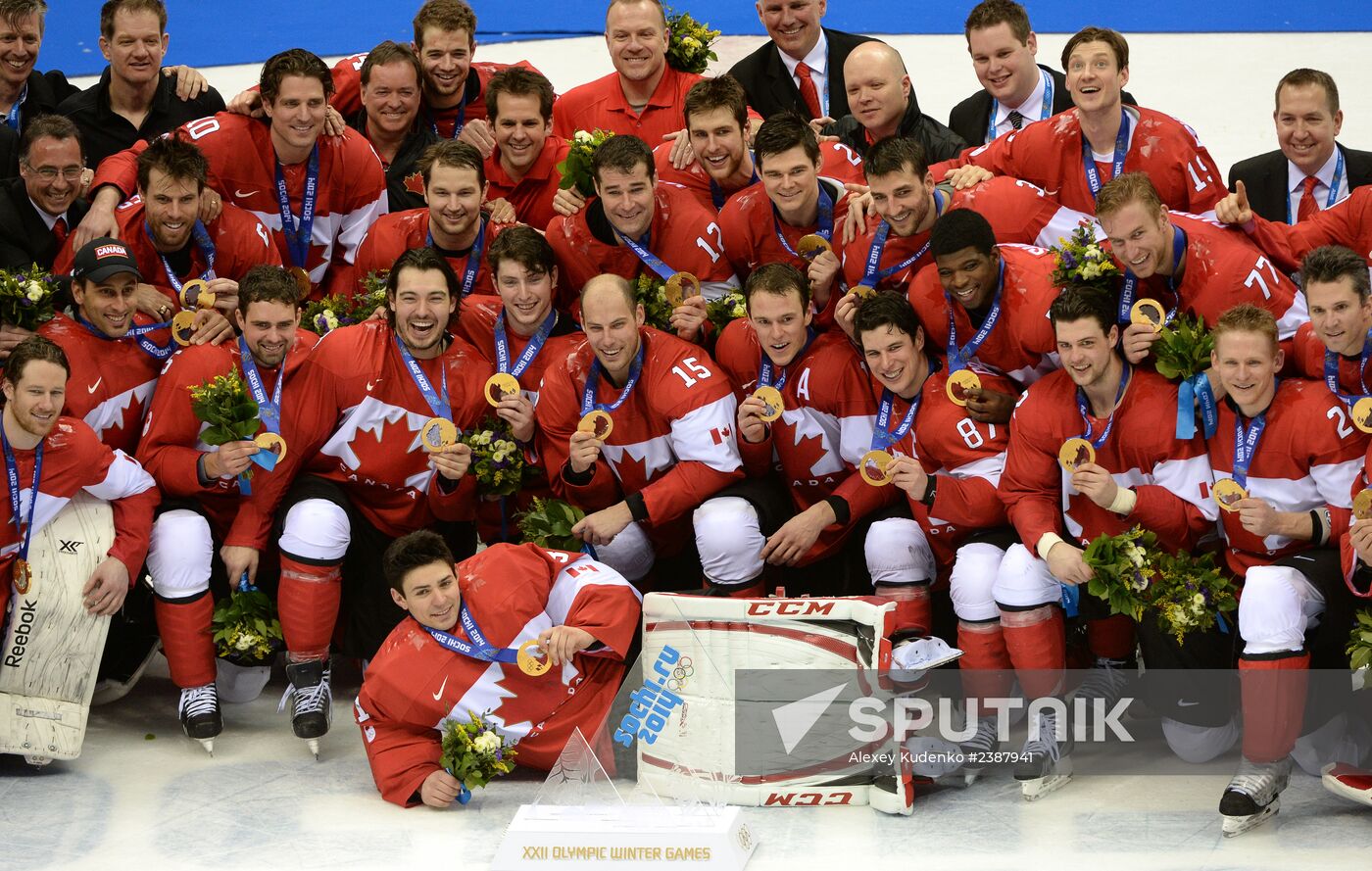 2014 Winter Olympics. Ice hockey. Men. Finals