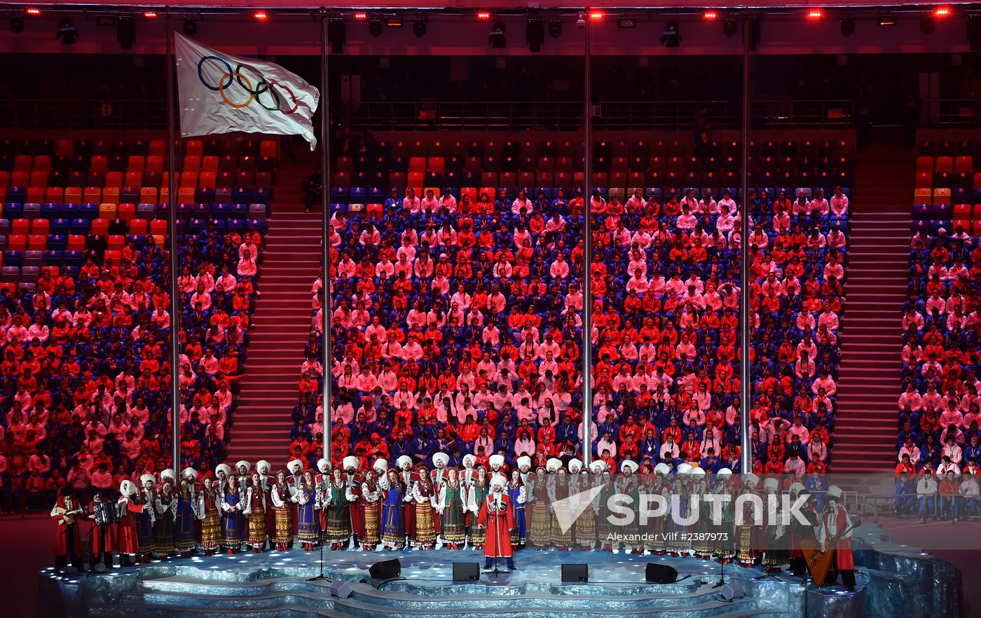 2014 Winter Olympics. Closing ceremony