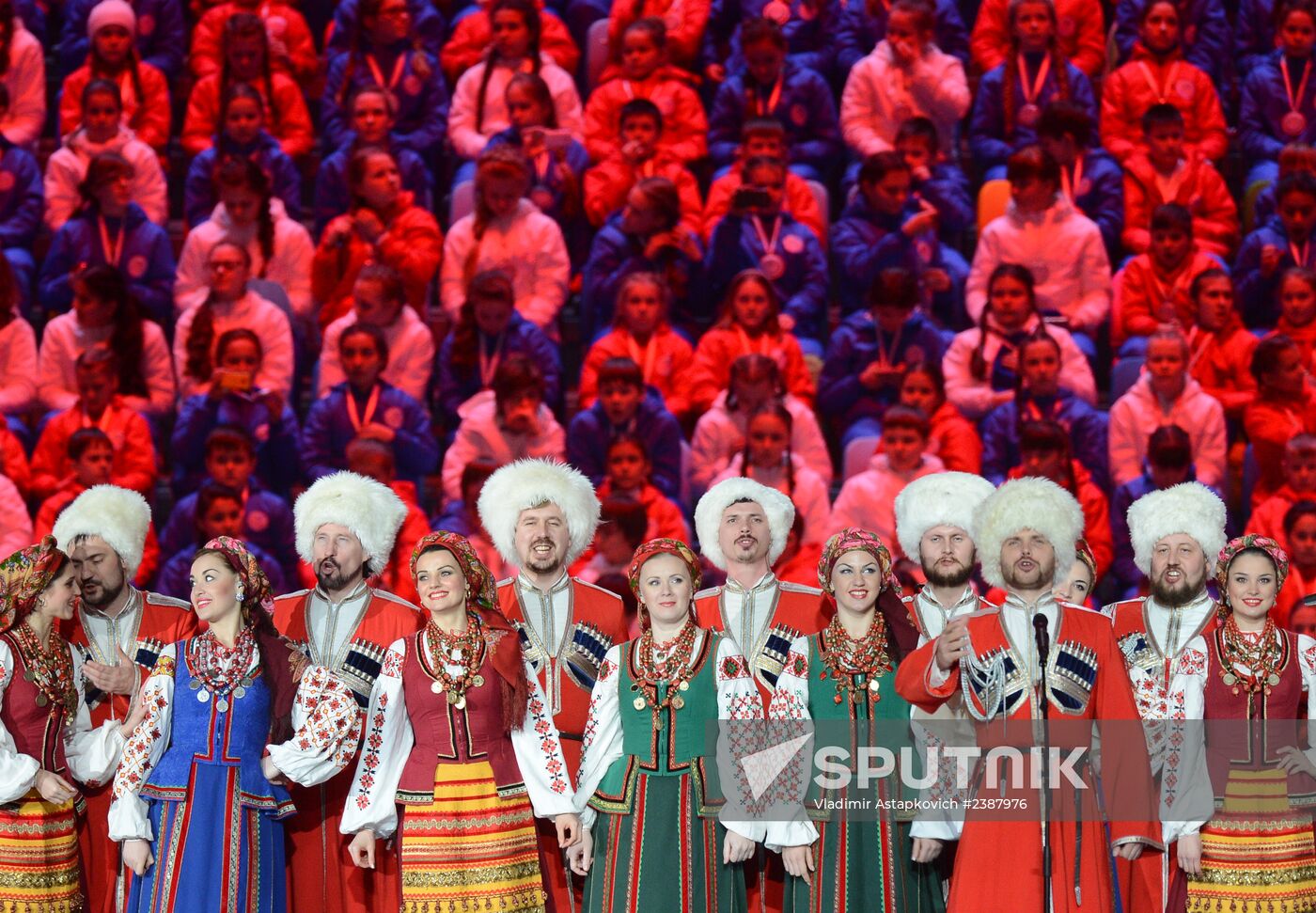 2014 Winter Olympics. Closing ceremony