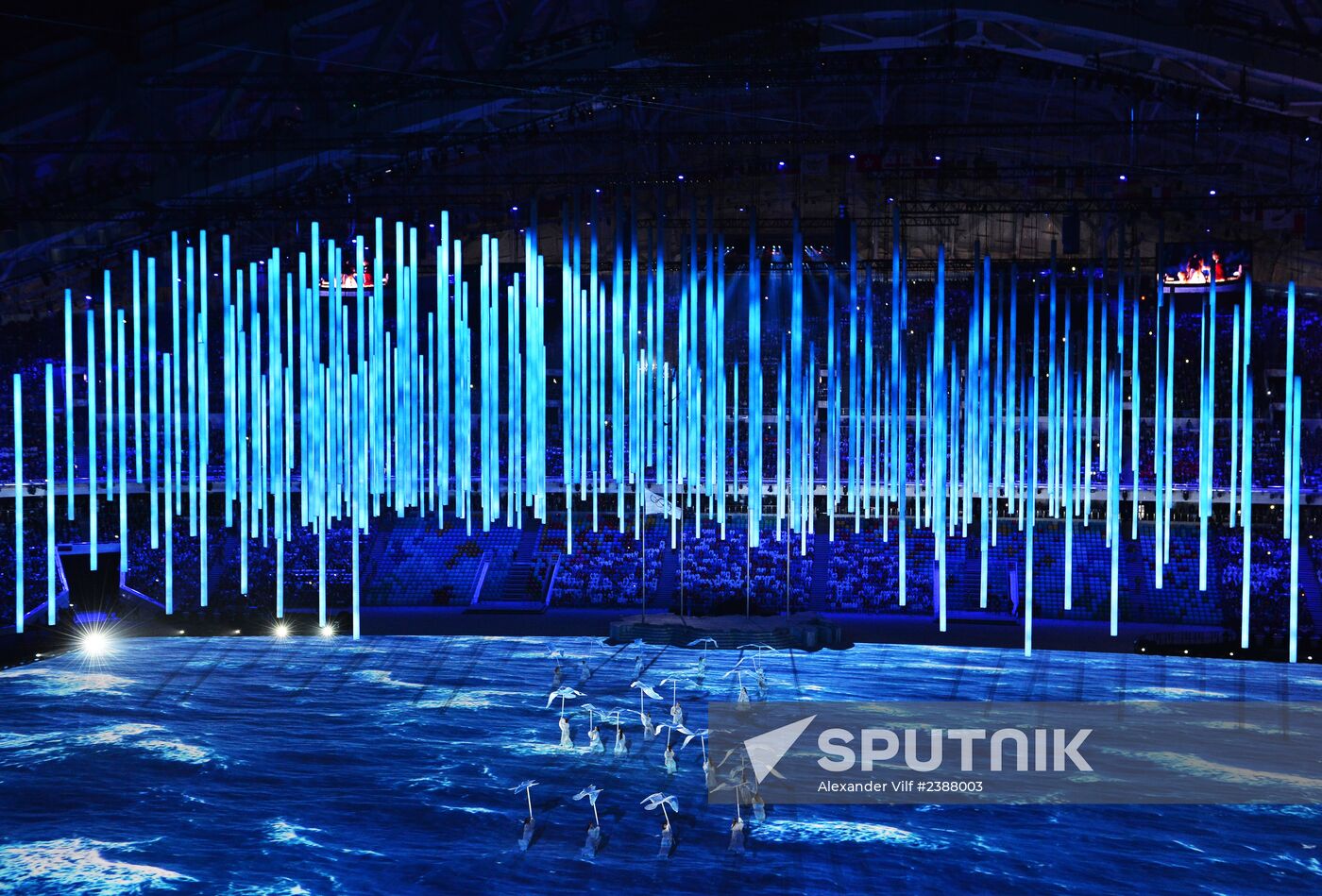 2014 Winter Olympics. Closing ceremony
