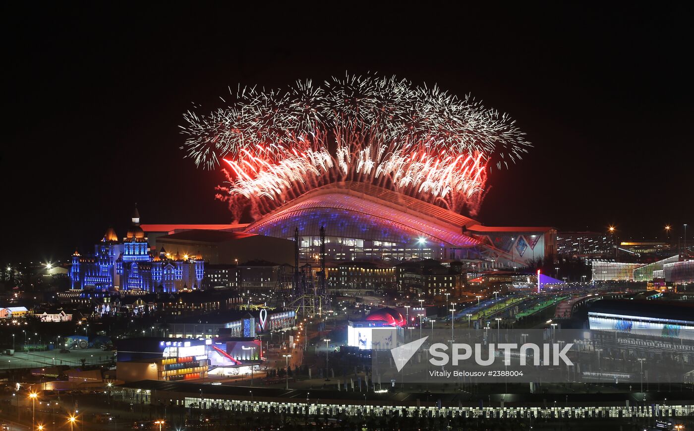 2014 Winter Olympics. Closing ceremony