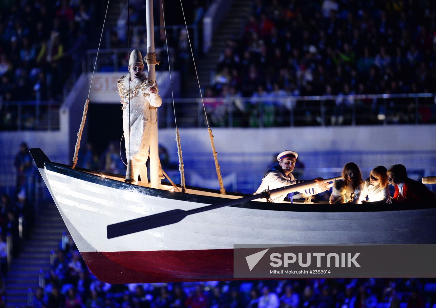Closing ceremony of the XXII Olympic Winter Games in Sochi