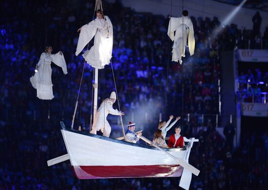 2014 Winter Olympics. Closing ceremony