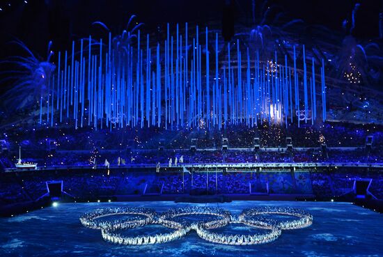 2014 Winter Olympics. Closing ceremony