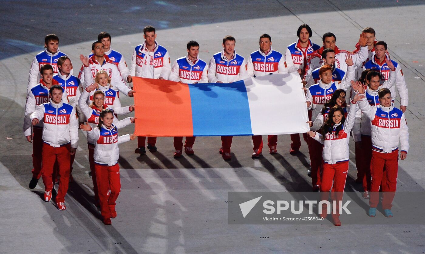 2014 Winter Olympics. Closing ceremony