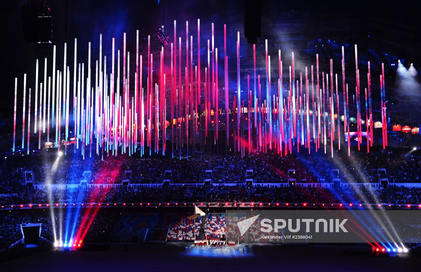 2014 Winter Olympics. Closing ceremony