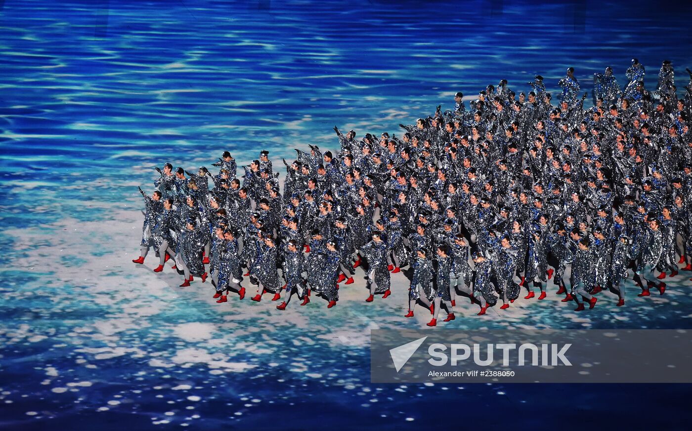 2014 Winter Olympics. Closing ceremony