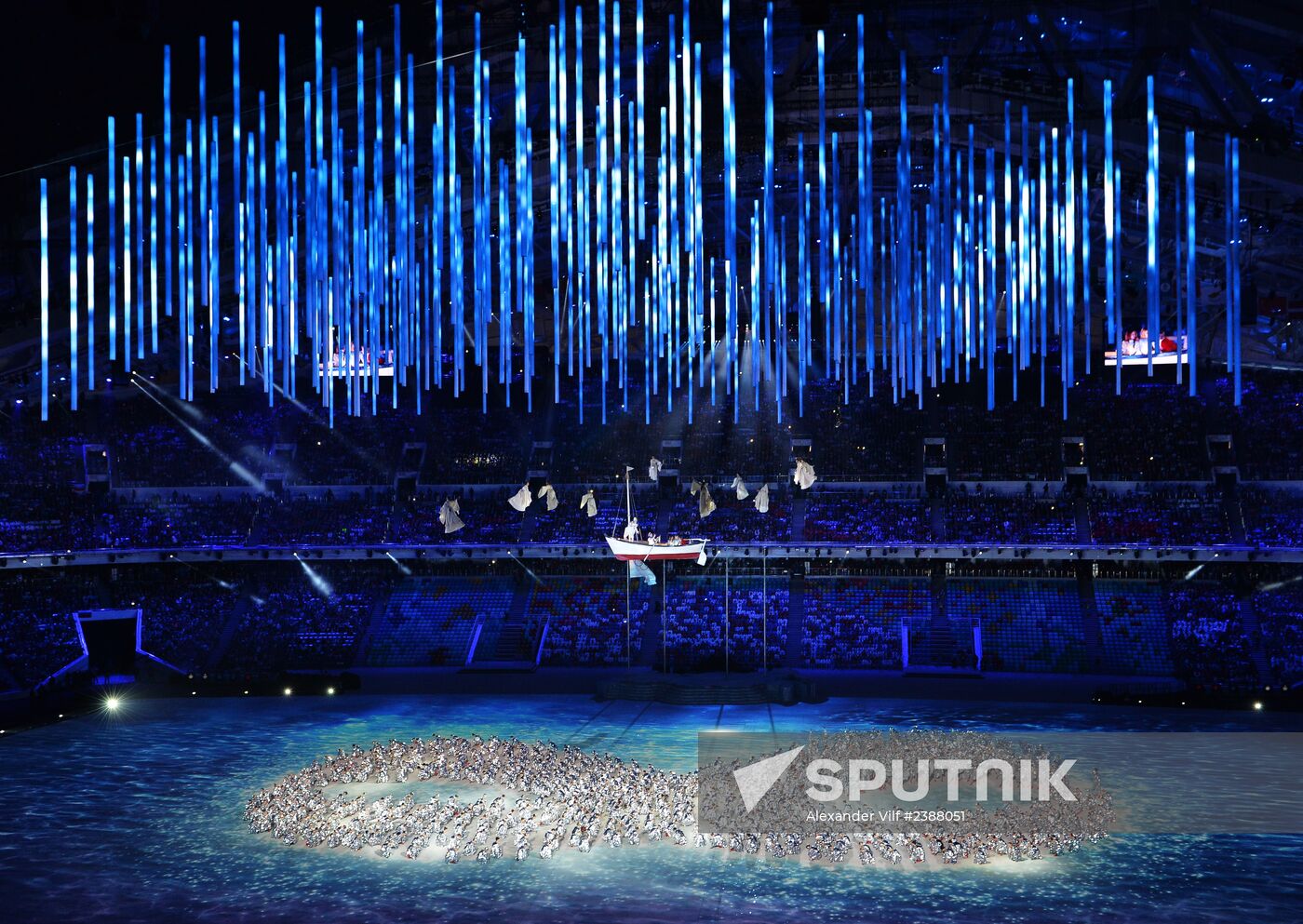 2014 Winter Olympics. Closing ceremony