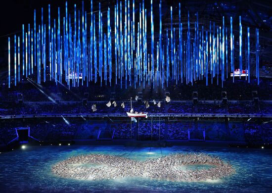 2014 Winter Olympics. Closing ceremony