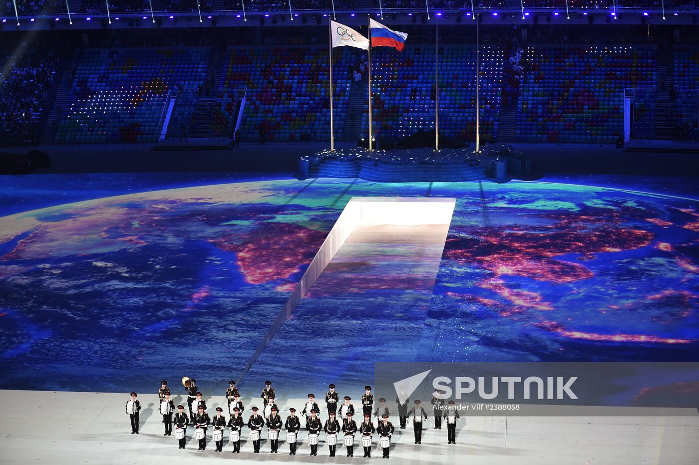 2014 Winter Olympics. Closing ceremony