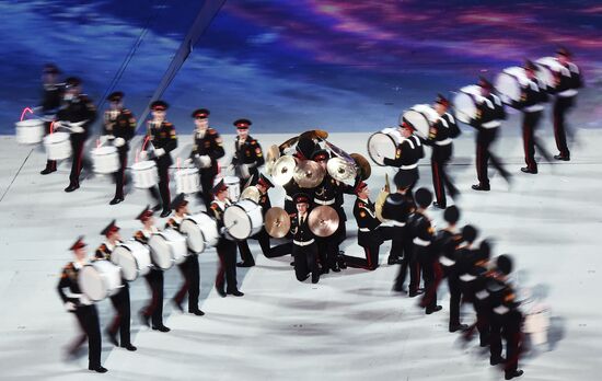 2014 Winter Olympics. Closing ceremony