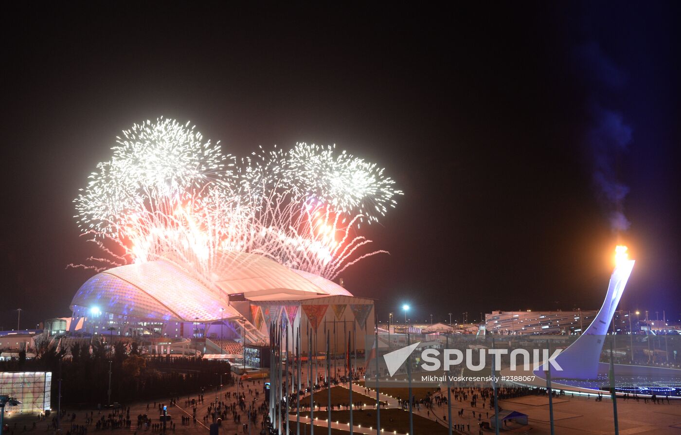 2014 Winter Olympics. Closing ceremony