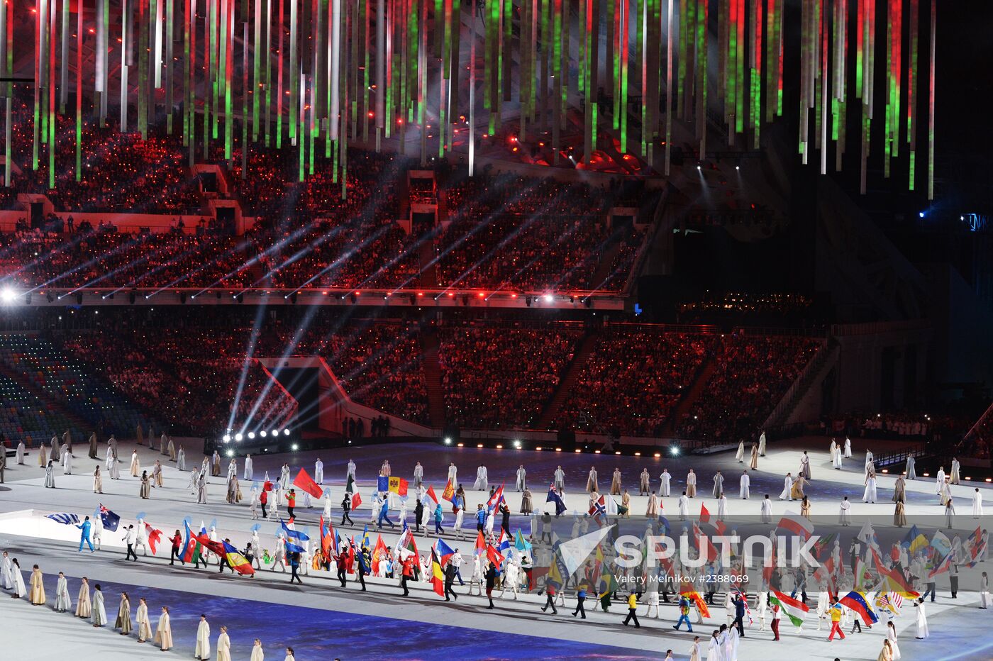 2014 Winter Olympics. Closing ceremony