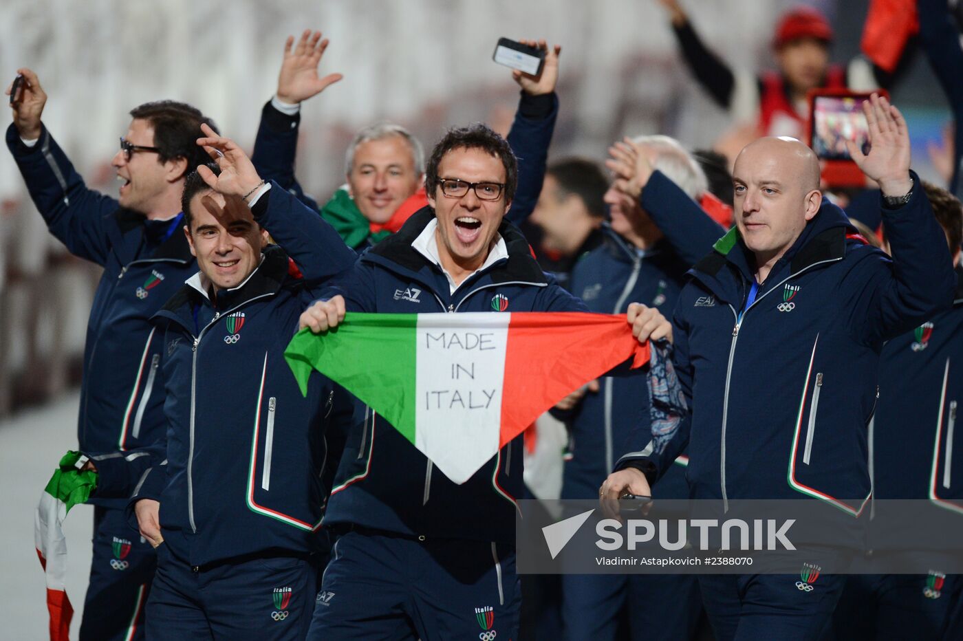 2014 Winter Olympics. Closing ceremony
