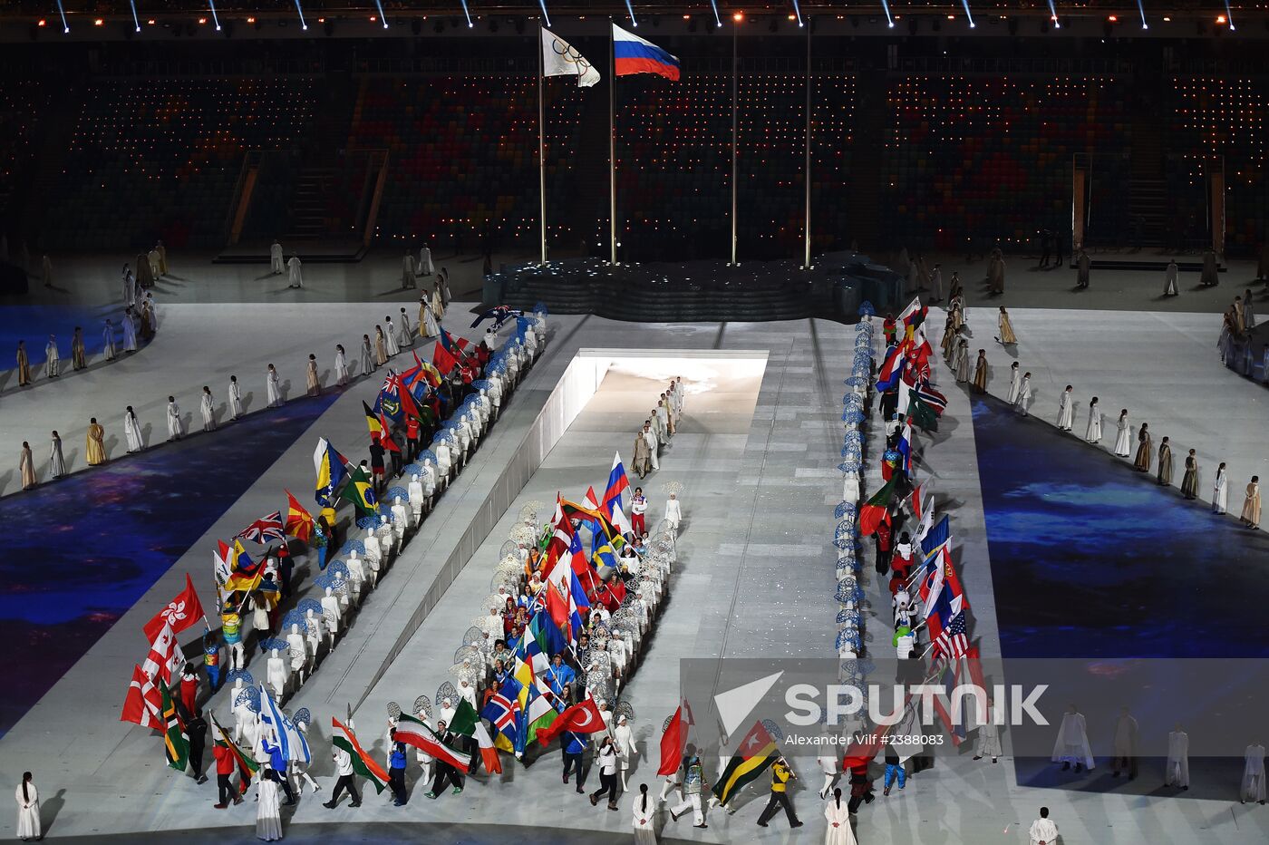2014 Winter Olympics. Closing ceremony