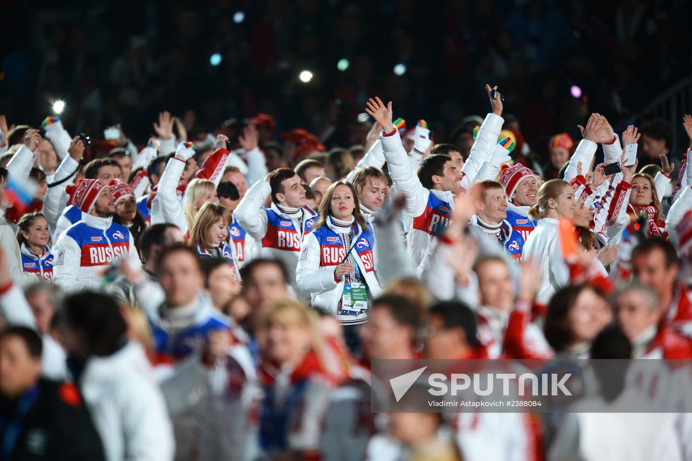 2014 Winter Olympics. Closing ceremony