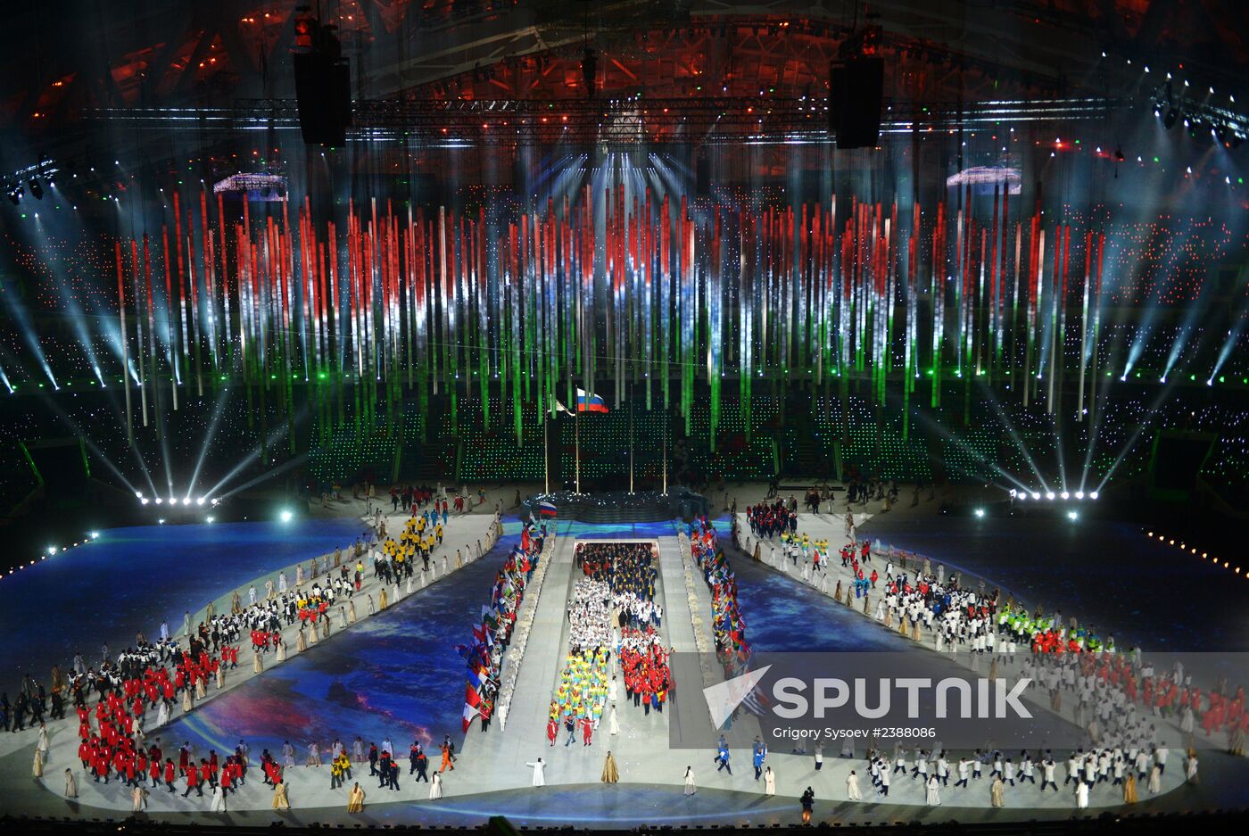 2014 Winter Olympics. Closing ceremony