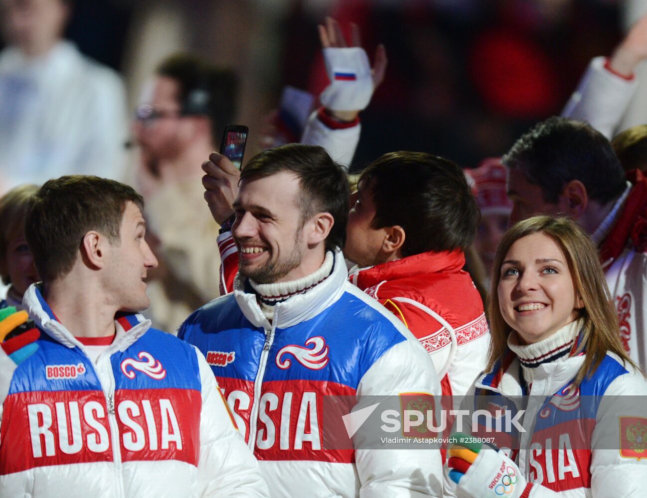 2014 Winter Olympics. Closing ceremony