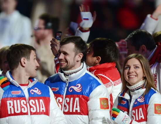 2014 Winter Olympics. Closing ceremony