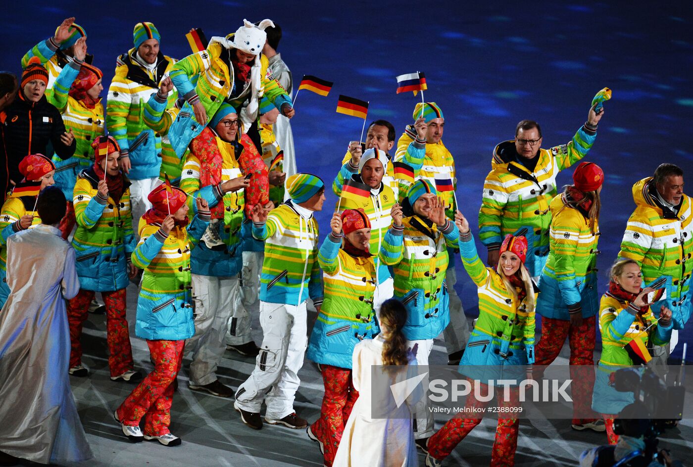 2014 Winter Olympics. Closing ceremony