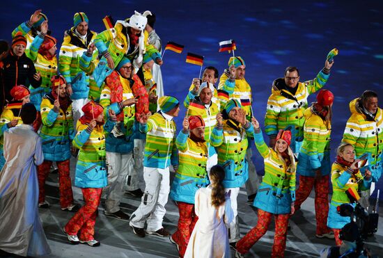 2014 Winter Olympics. Closing ceremony