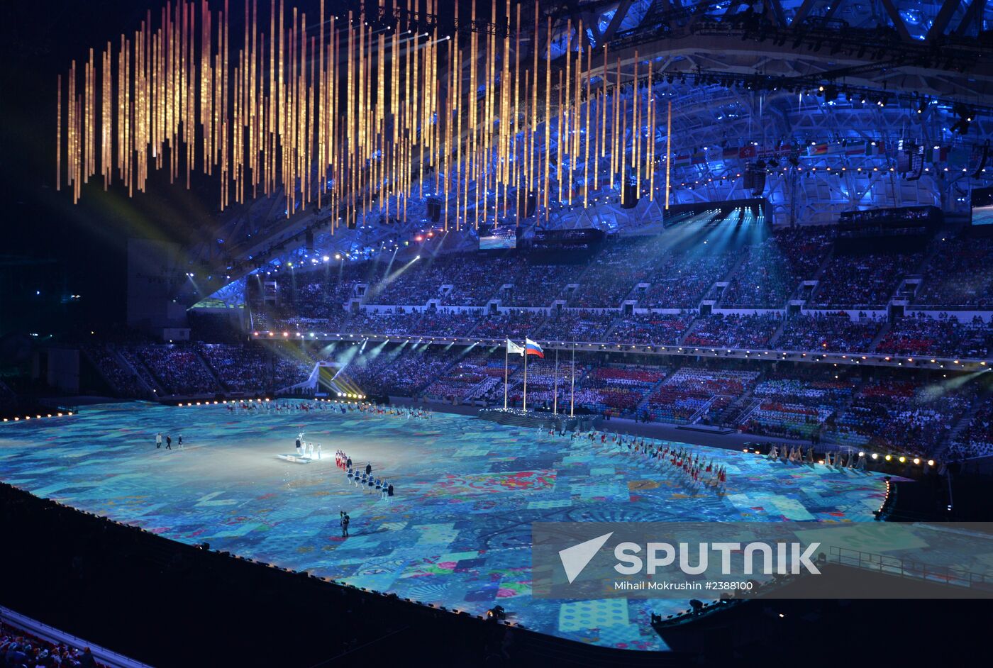 2014 Winter Olympics. Closing ceremony