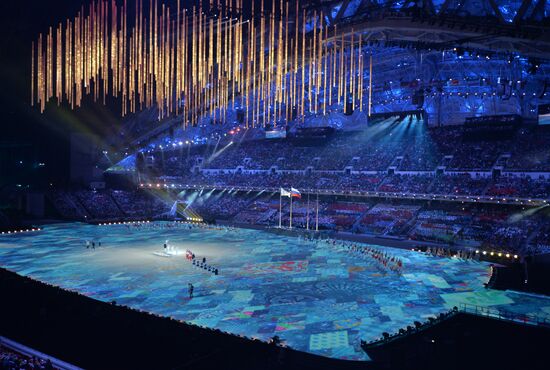 2014 Winter Olympics. Closing ceremony