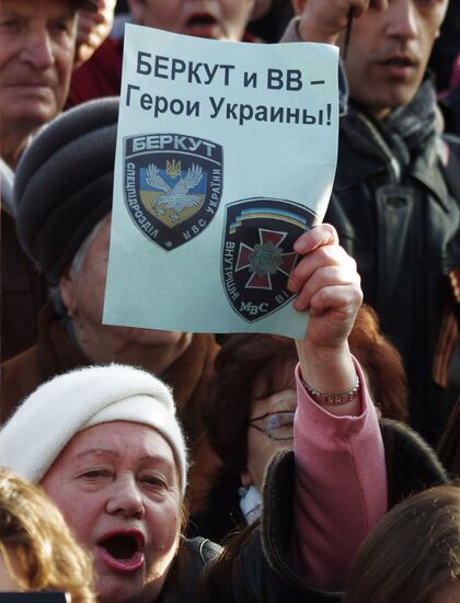 "People's Will" party rally in Sevastopol