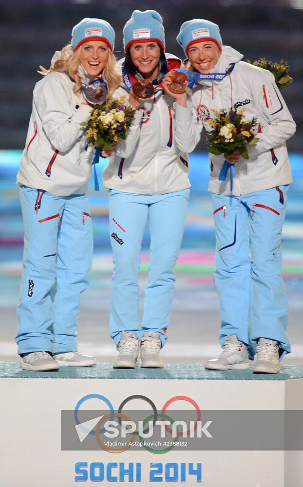 2014 Winter Olympics. Closing ceremony