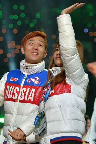 2014 Winter Olympics. Closing ceremony