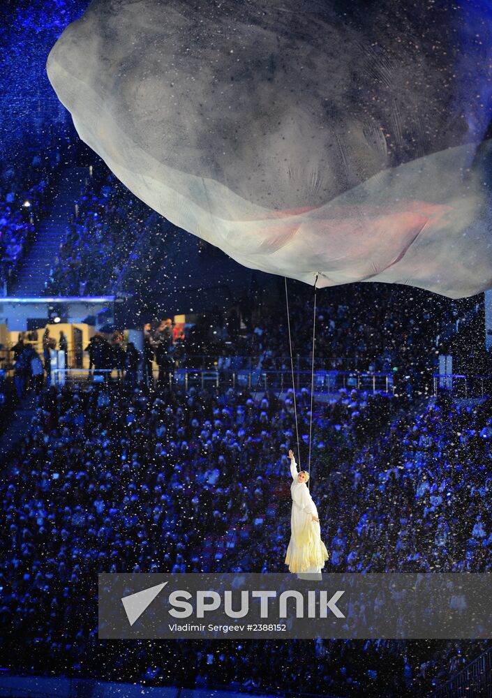 2014 Winter Olympics. Closing ceremony