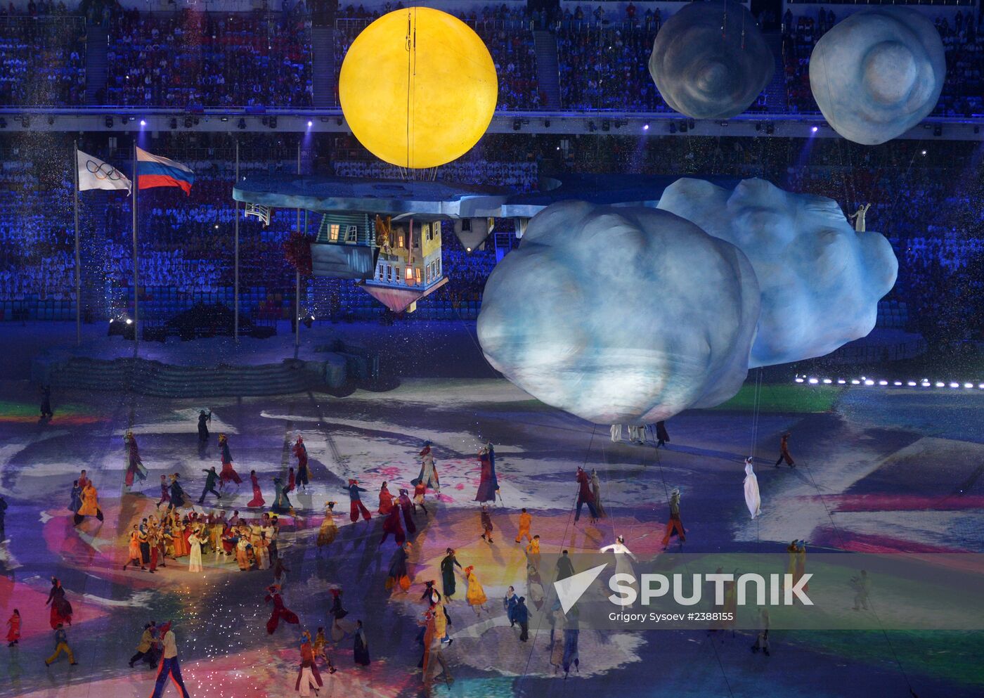 2014 Winter Olympics. Closing ceremony