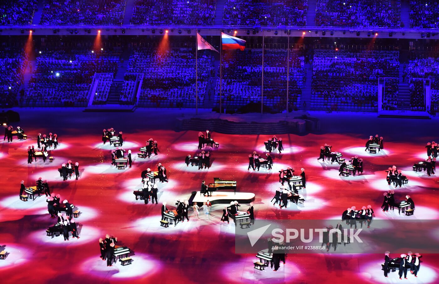 2014 Winter Olympics. Closing ceremony