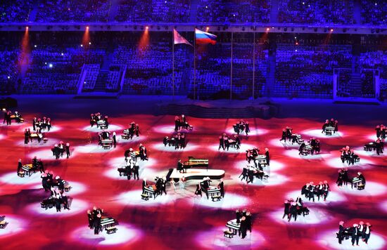 2014 Winter Olympics. Closing ceremony